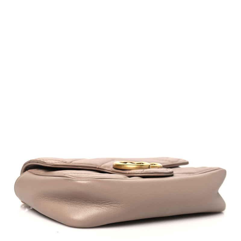 Gucci Calfskin Matelasse Super Mini Gg