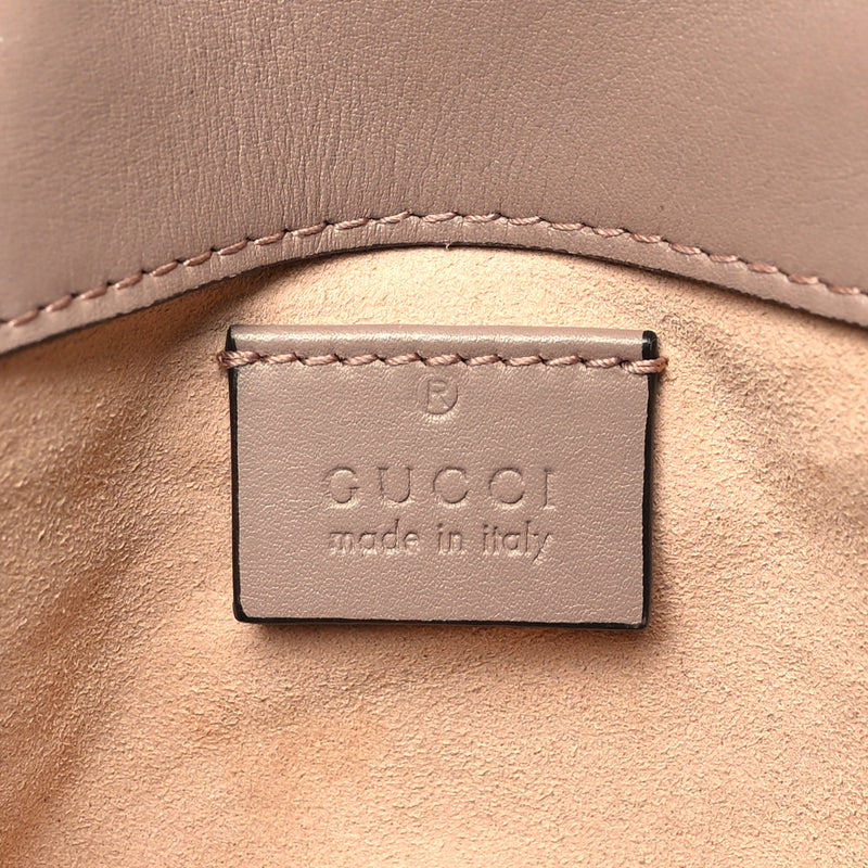 Gucci Calfskin Matelasse Super Mini Gg