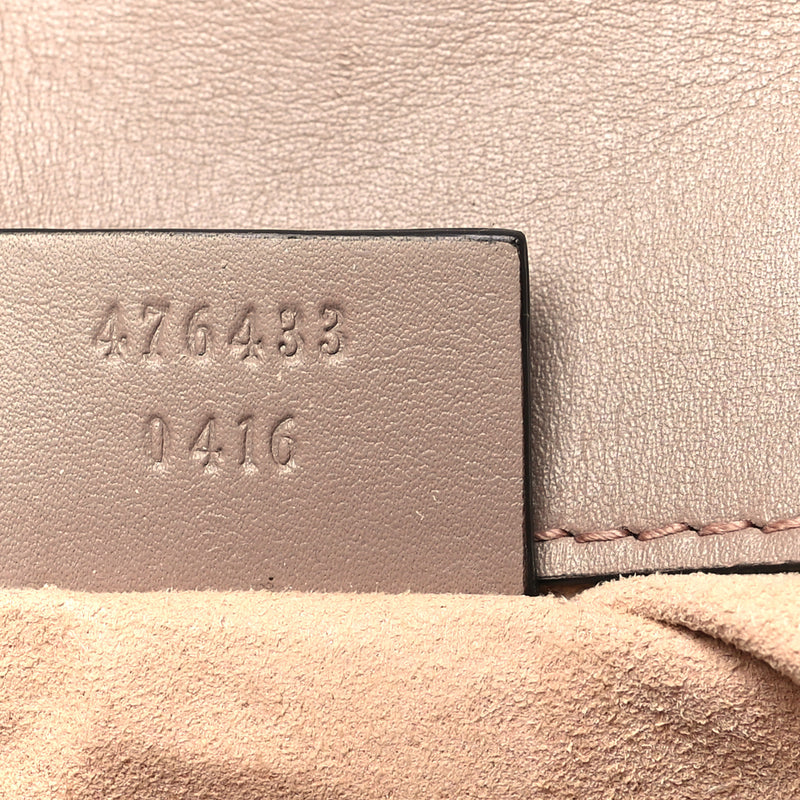 Gucci Calfskin Matelasse Super Mini Gg