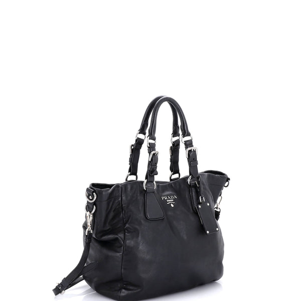 Convertible Buckle Tote Soft Calf Medium
