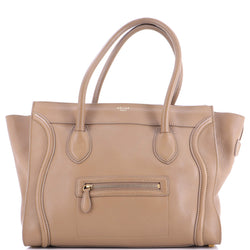 Shoulder Luggage Bag Leather