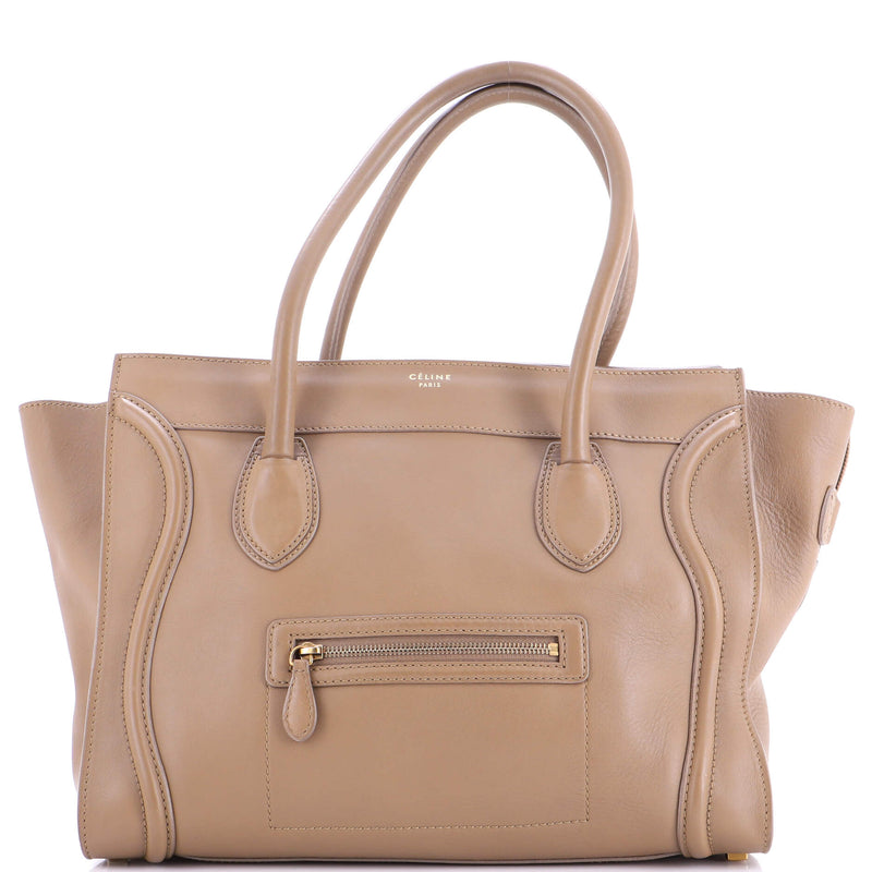 Shoulder Luggage Bag Leather