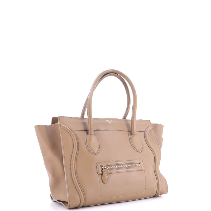 Shoulder Luggage Bag Leather