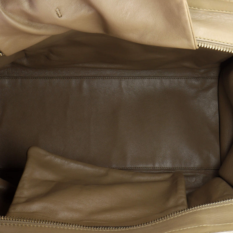 Shoulder Luggage Bag Leather