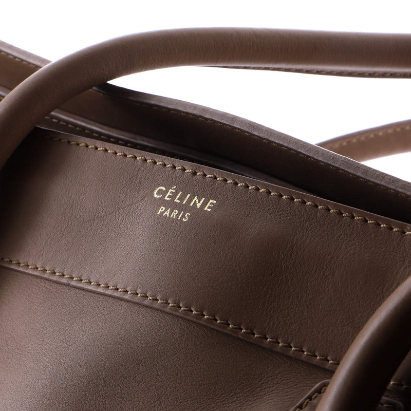 Shoulder Luggage Bag Leather
