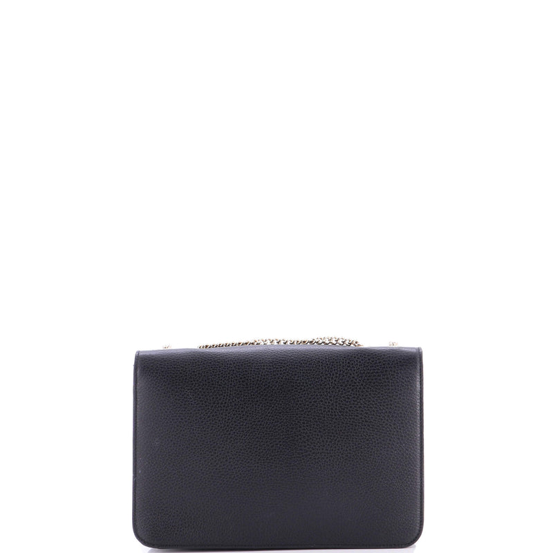 Interlocking Shoulder Bag Leather Medium