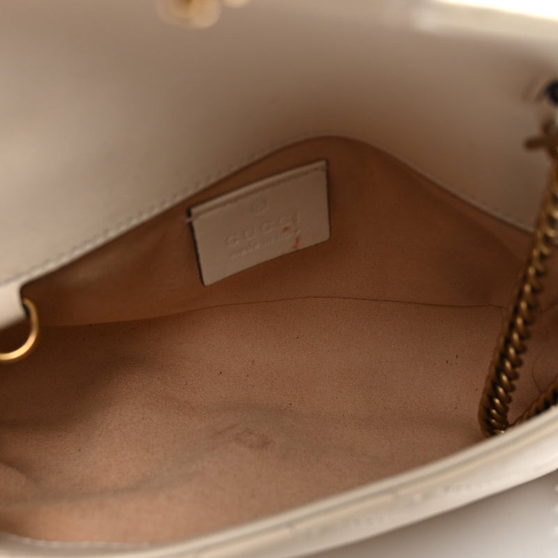 Gucci Calfskin Matelasse Super Mini Gg