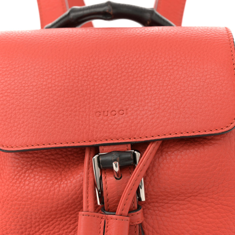 Gucci Calfskin Small Bamboo Backpack