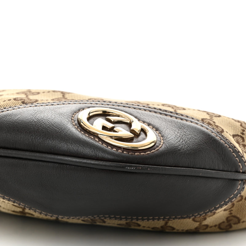 Gucci Medium New Britt Half Moon Hobo