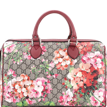Convertible Boston Bag Blooms Print Gg