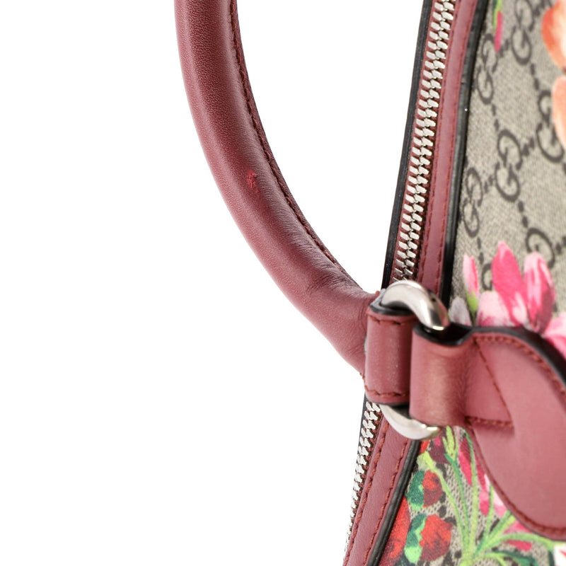 Convertible Boston Bag Blooms Print Gg