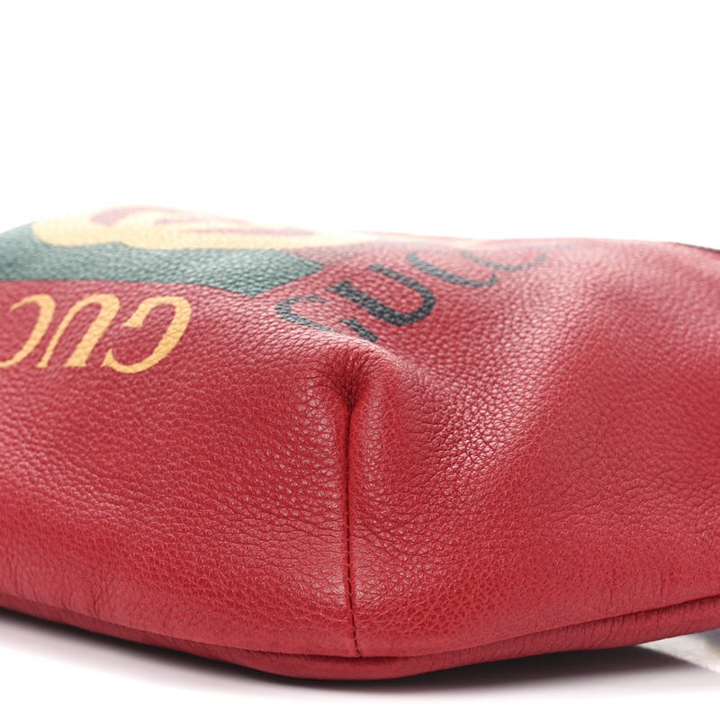 Gucci Grained Calfskin Logo Belt Bag