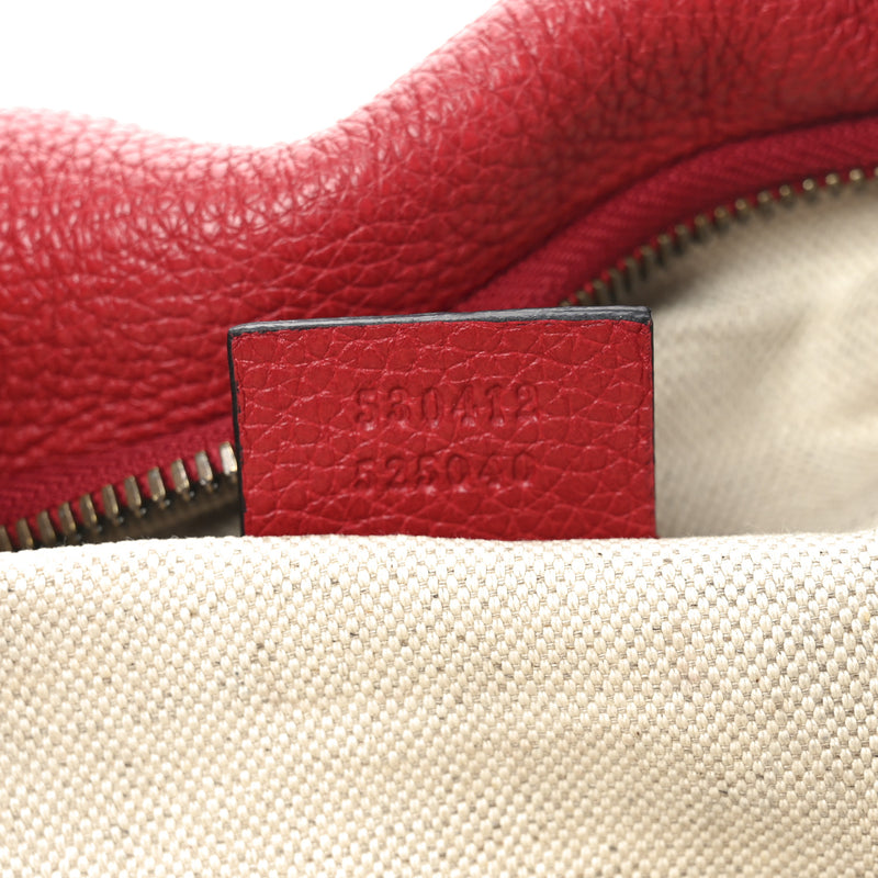 Gucci Grained Calfskin Logo Belt Bag