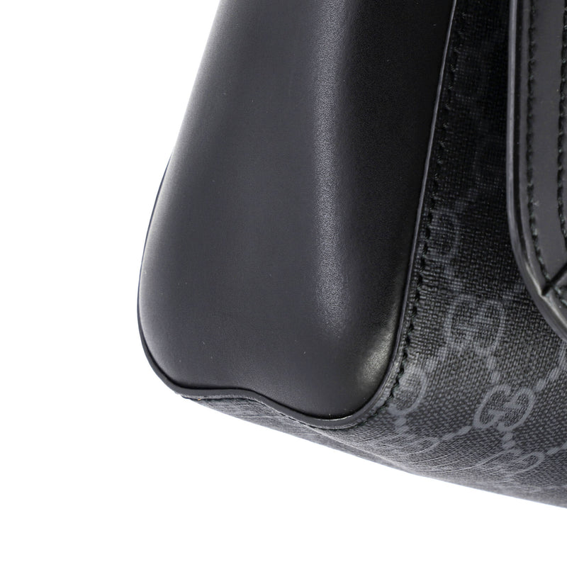 Web Strap Flap Messenger Bag Gg Coated