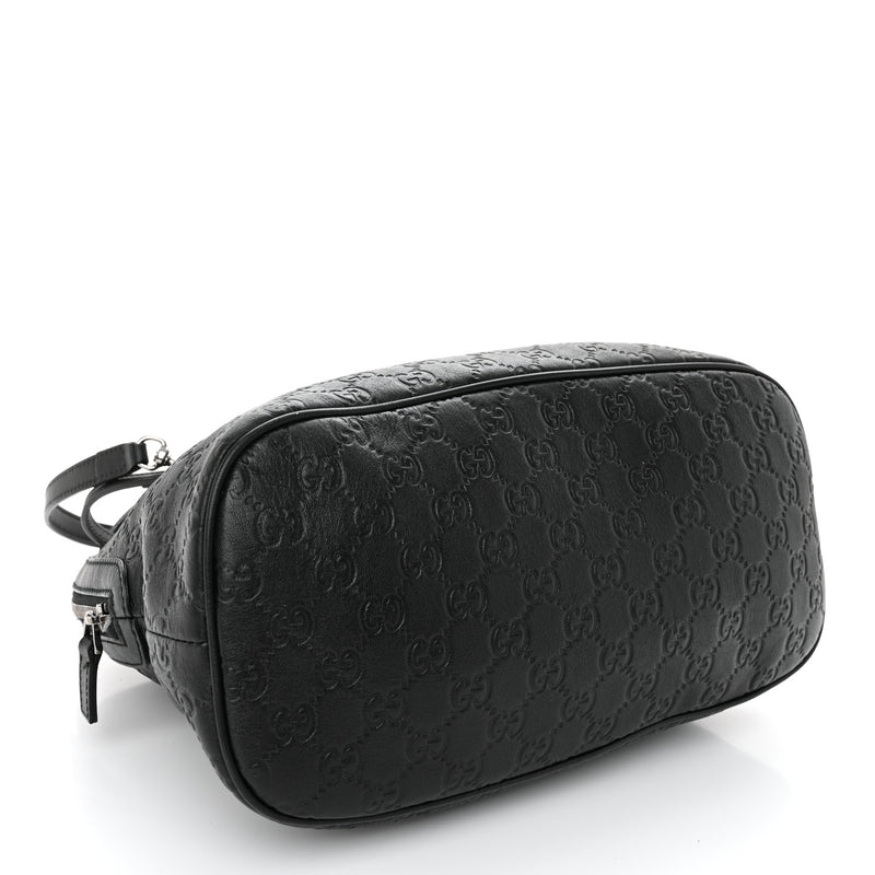 Gucci Guccissima Medium Dome Bag Black