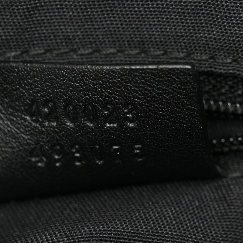 Gucci Guccissima Medium Dome Bag Black