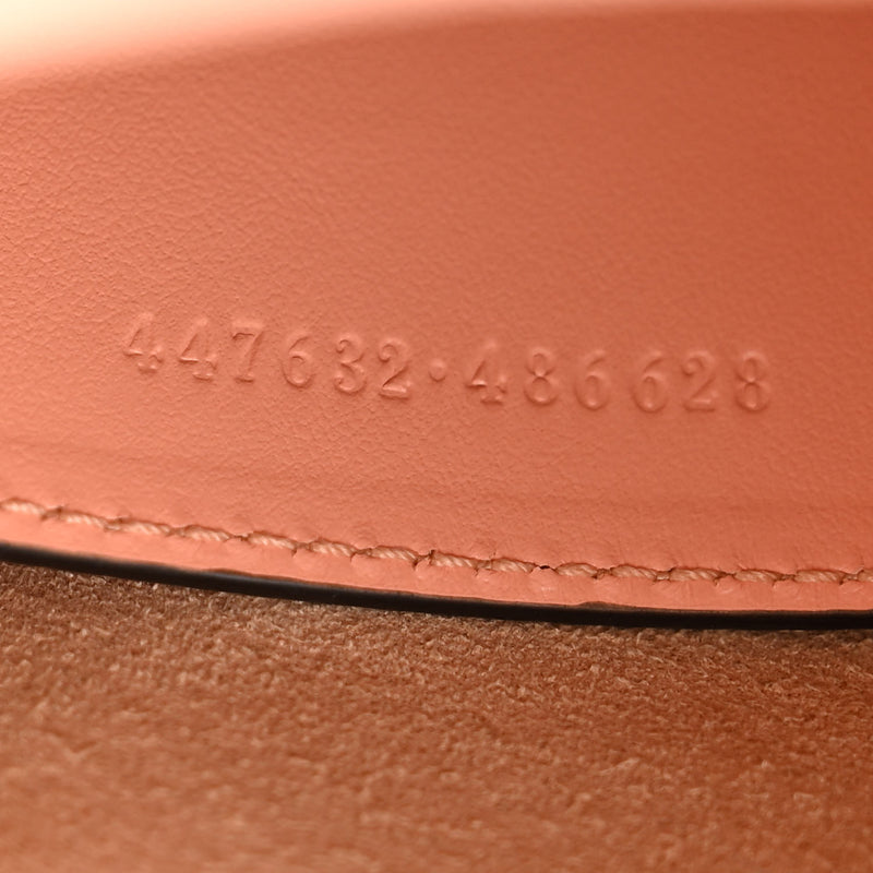 Gucci Calfskin Vertical Ring Matelasse