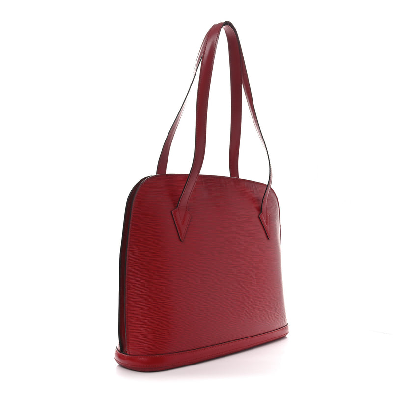 Louis Vuitton Epi Lussac Castillan Red