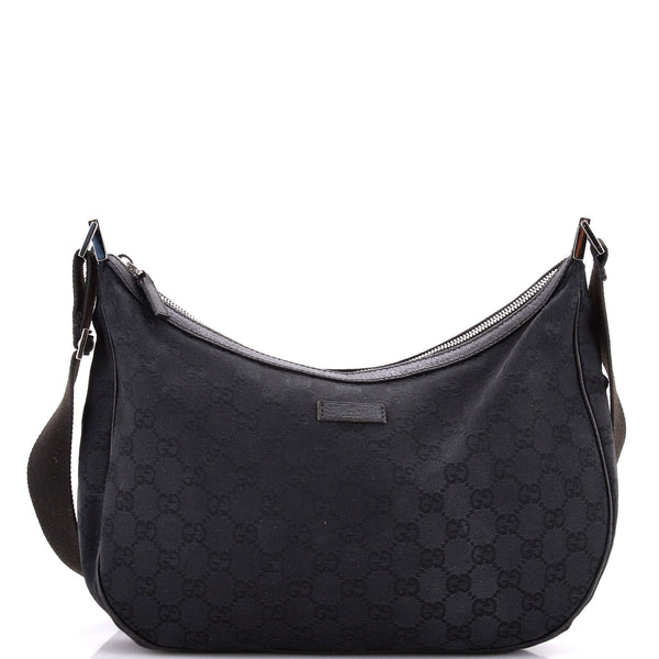 Saddle Zip Messenger Bag Gg Canvas With