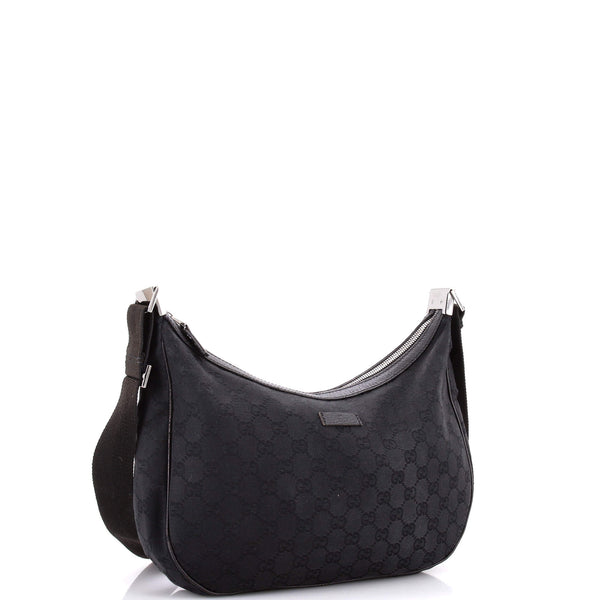 Saddle Zip Messenger Bag Gg Canvas With