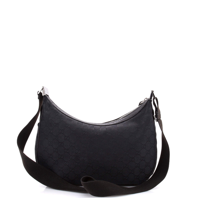 Saddle Zip Messenger Bag Gg Canvas With