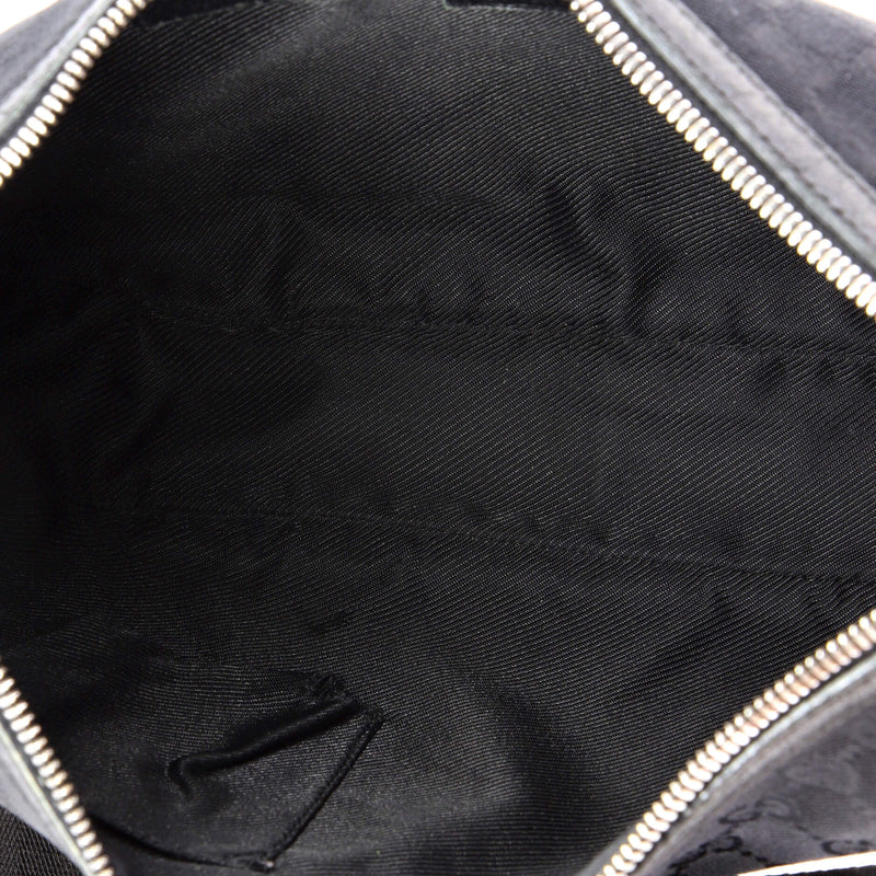 Saddle Zip Messenger Bag Gg Canvas With