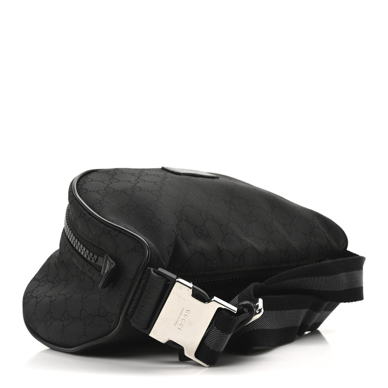 Gucci Nylon Fanny Pack Belt Bag Black