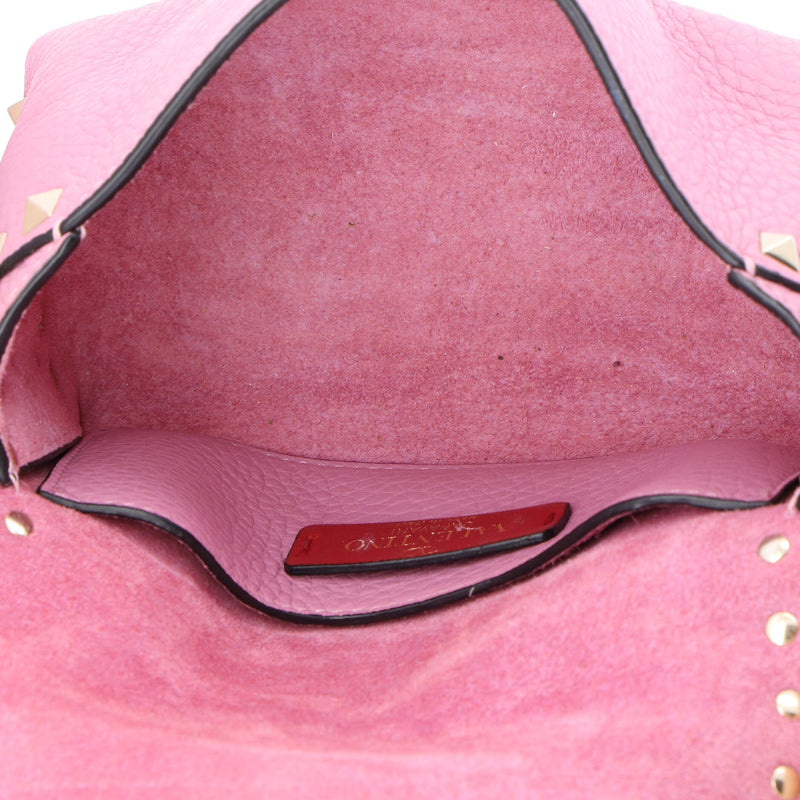 Rockstud Flip Lock Flap Bag Leather Mini