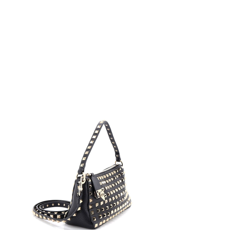 Rockstud Flip Lock Zipped Handle