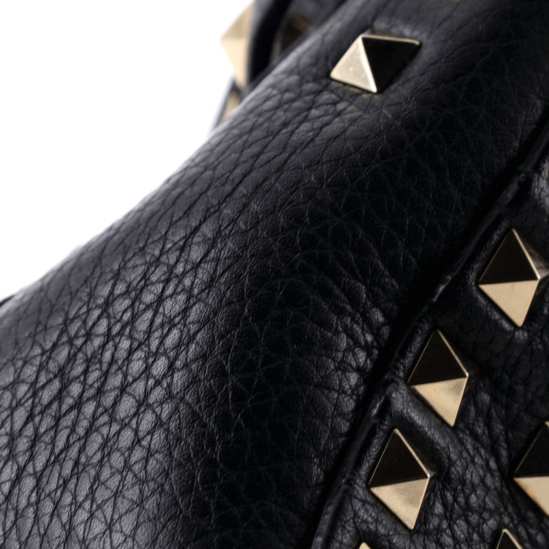 Rockstud Flip Lock Zipped Handle