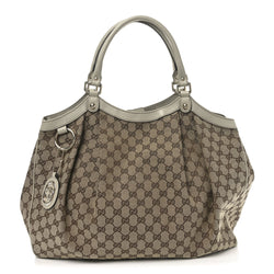 Gucci Large Sukey Tote Off White