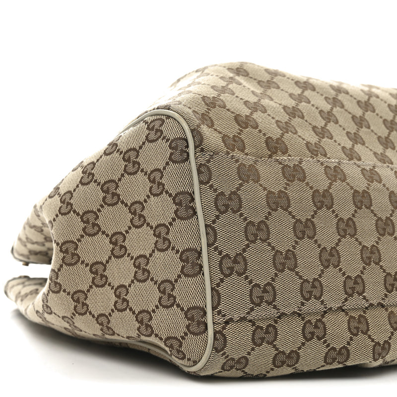 Gucci Large Sukey Tote Off White