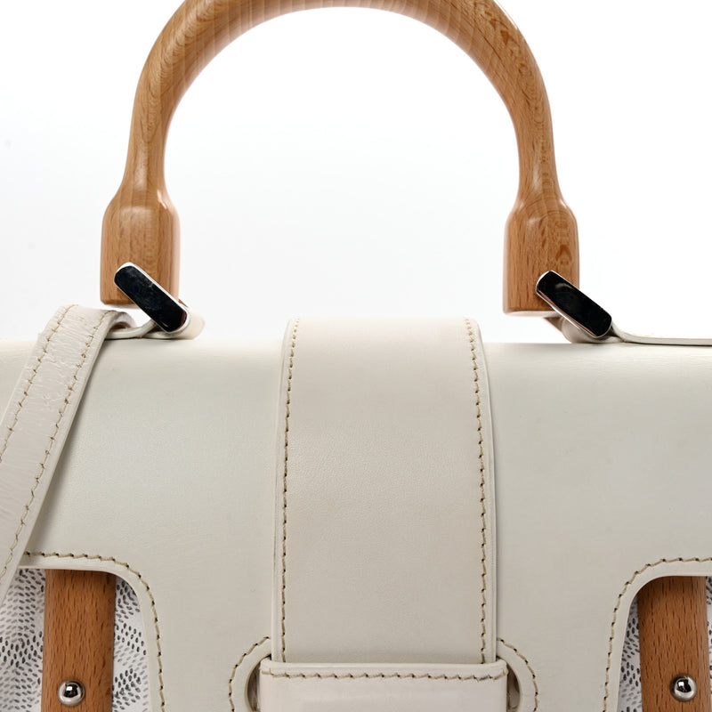Goyard Goyardine Saigon Pm White