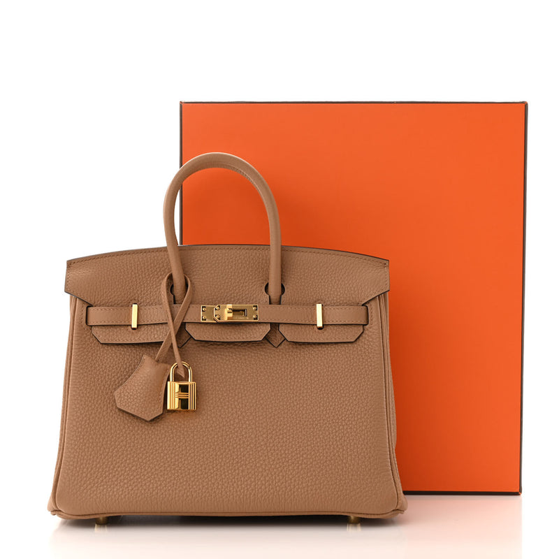 Hermes Togo Birkin 25 Chai