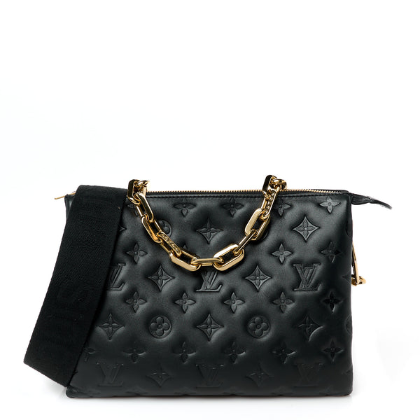 Louis Vuitton Lambskin Embossed Coussin