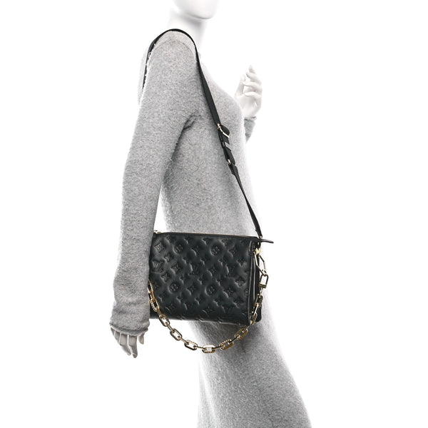 Louis Vuitton Lambskin Embossed Coussin