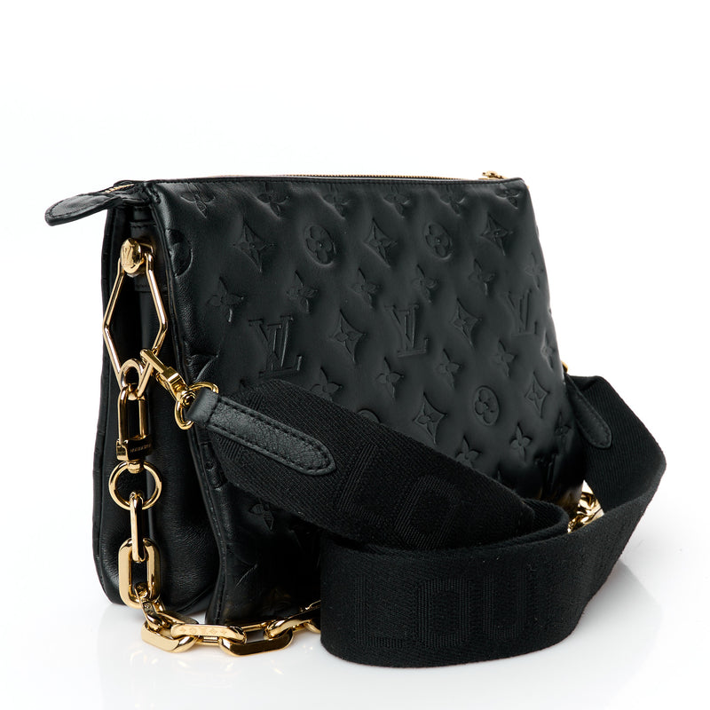Louis Vuitton Lambskin Embossed Coussin