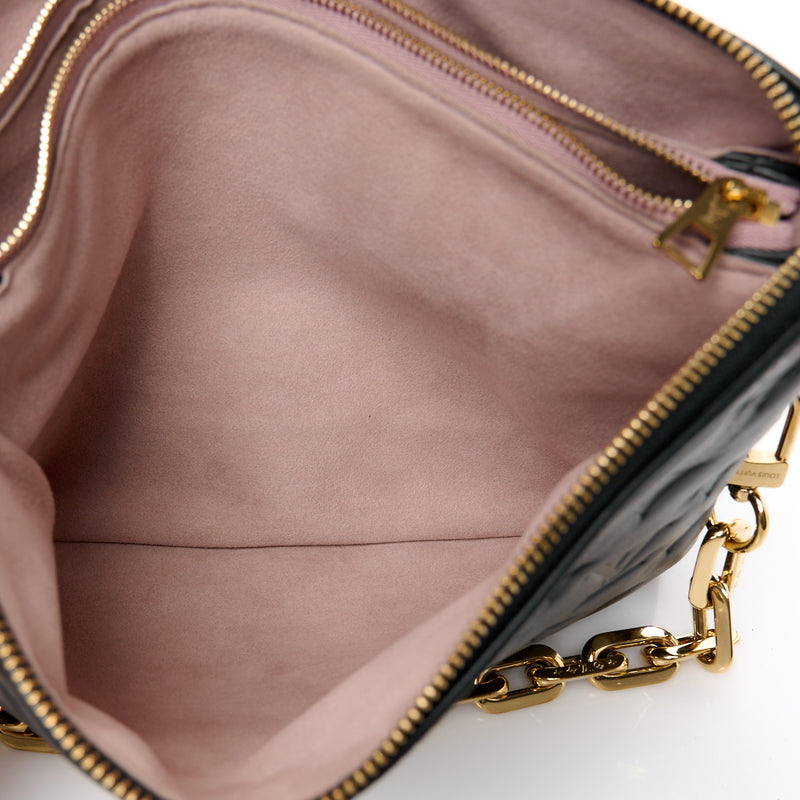 Louis Vuitton Lambskin Embossed Coussin