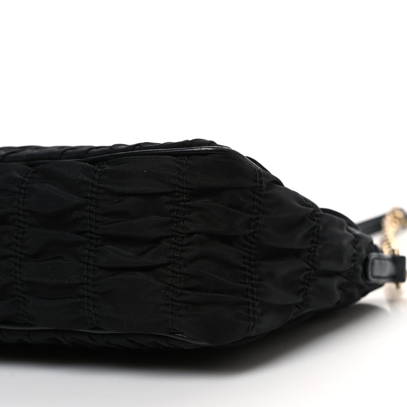 Prada Tessuto Nylon Gaufre Shoulder Bag
