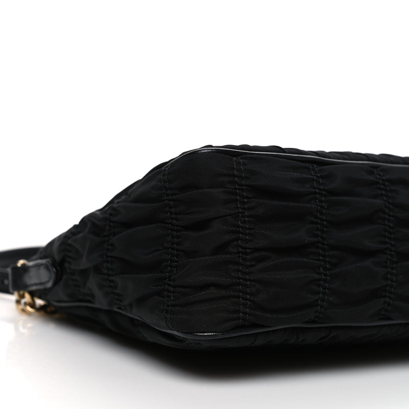 Prada Tessuto Nylon Gaufre Shoulder Bag