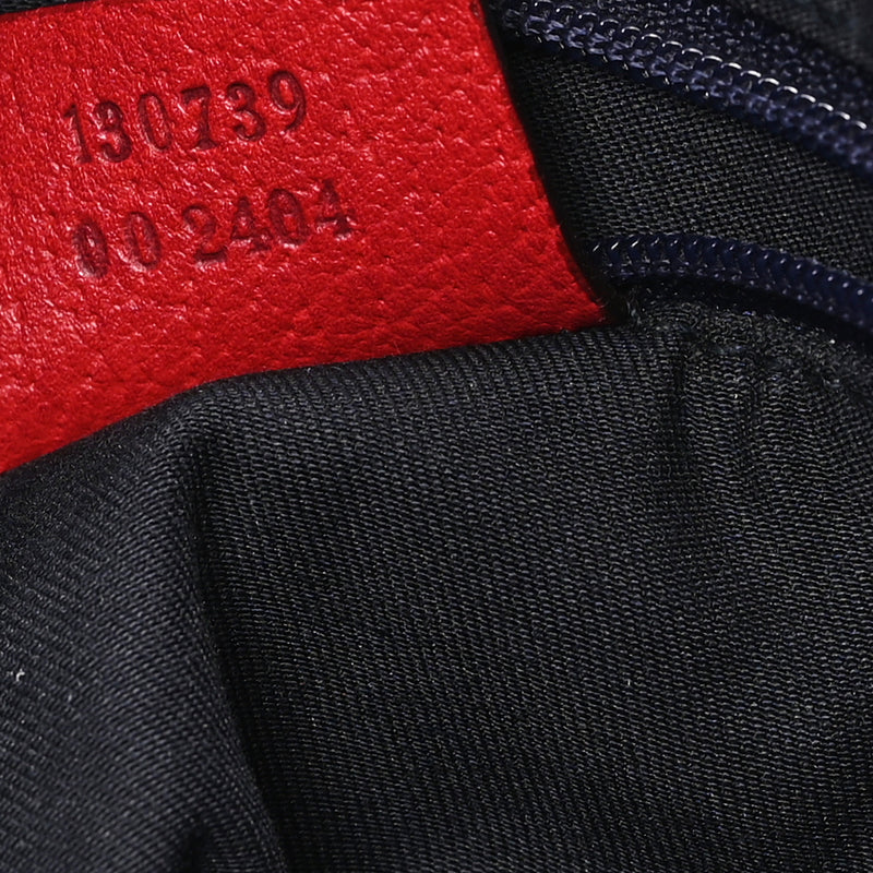 Gucci Calfskin Small Abbey Tote Red