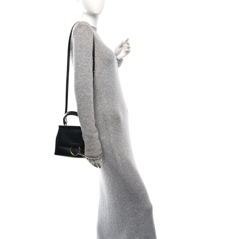 Chloe Lambskin Small Faye Top Handle Bag