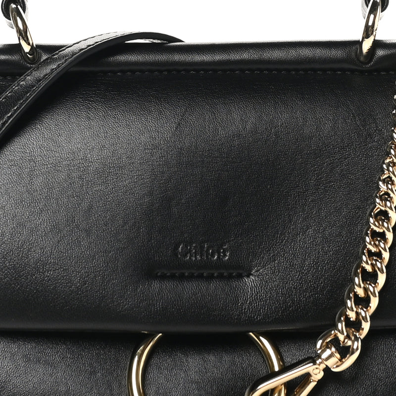 Chloe Lambskin Small Faye Top Handle Bag