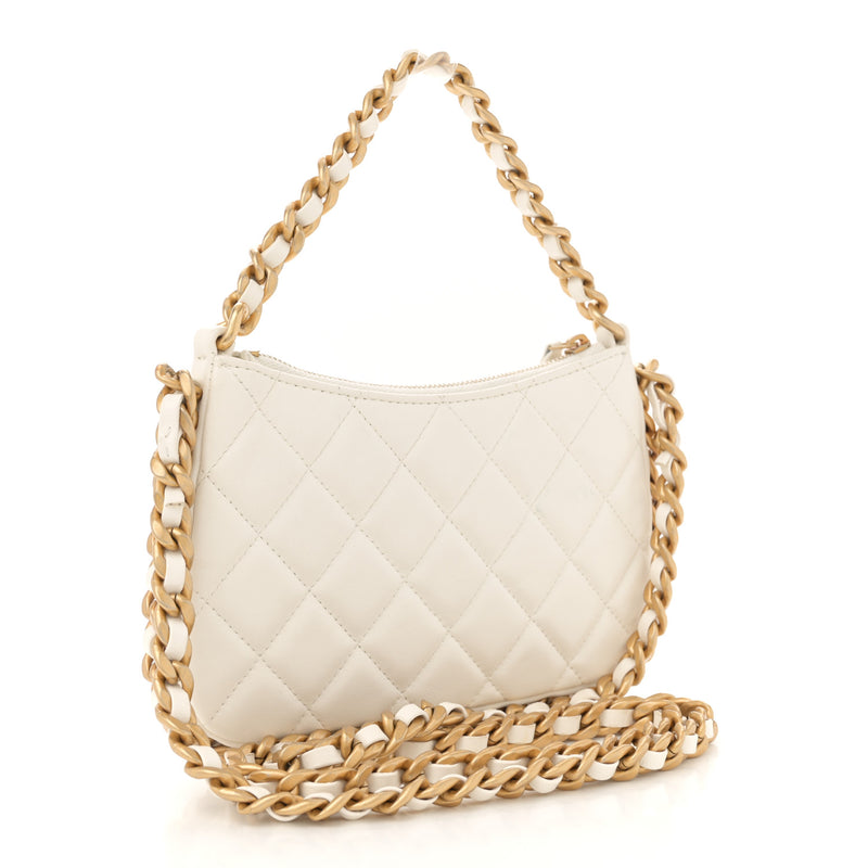 Chanel Shiny Crumpled Lambskin Quilted