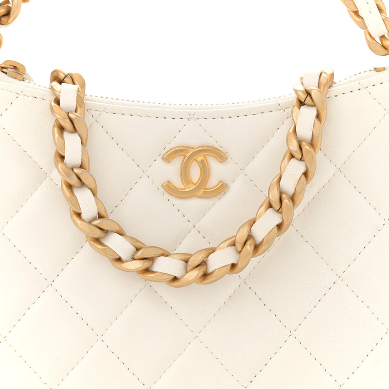 Chanel Shiny Crumpled Lambskin Quilted