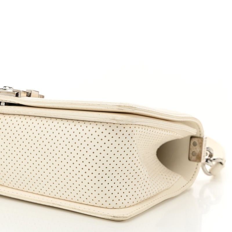 Chanel Lambskin Perforated Medium Boy