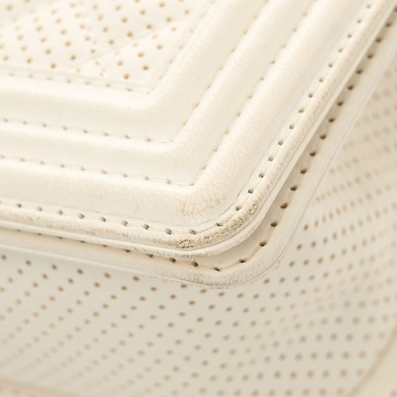 Chanel Lambskin Perforated Medium Boy