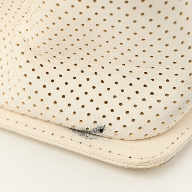 Chanel Lambskin Perforated Medium Boy