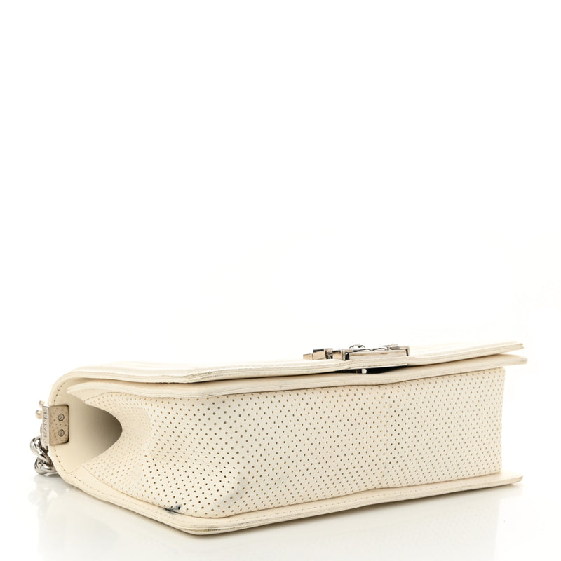 Chanel Lambskin Perforated Medium Boy