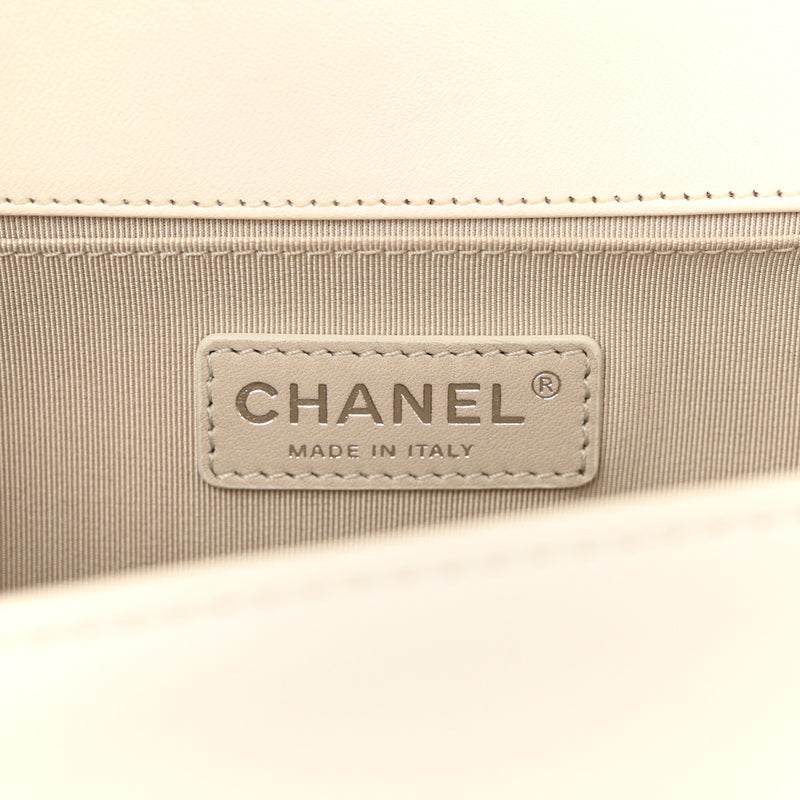 Chanel Lambskin Perforated Medium Boy